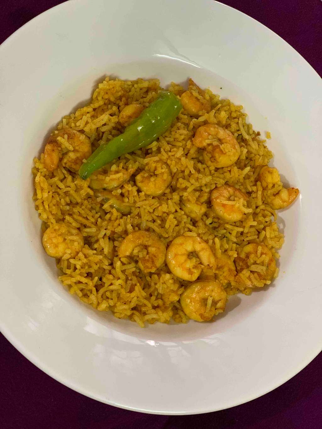 Prawns rice