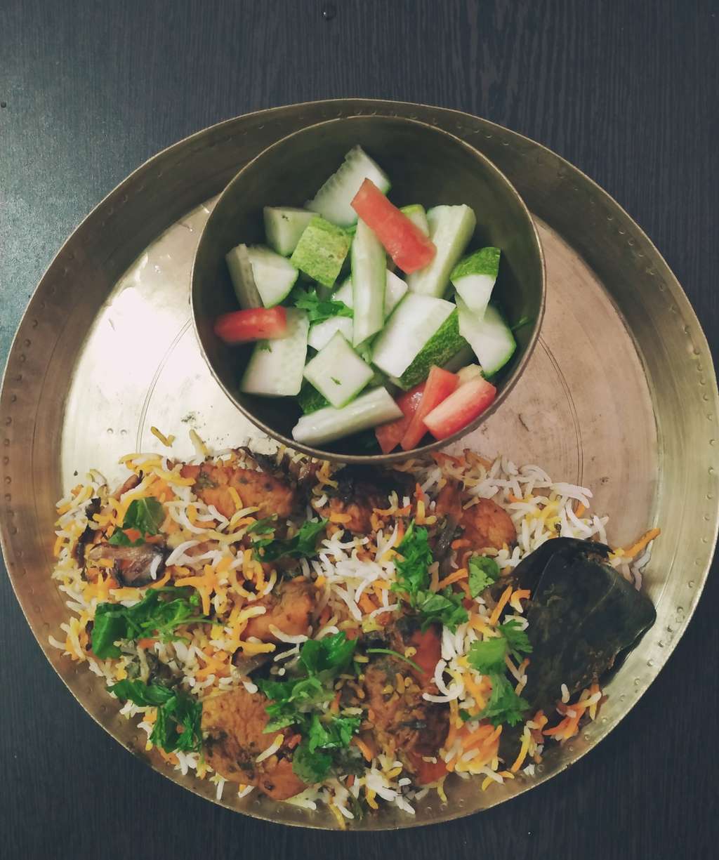 Hyderabadi Chicken Biriyani
