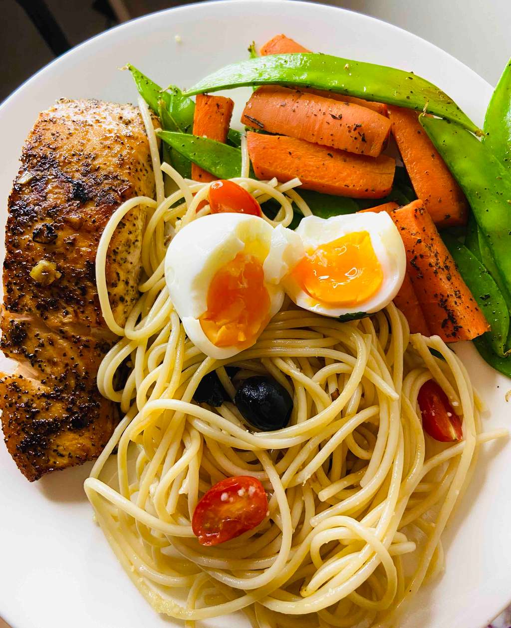 Spaghetti With Salmon