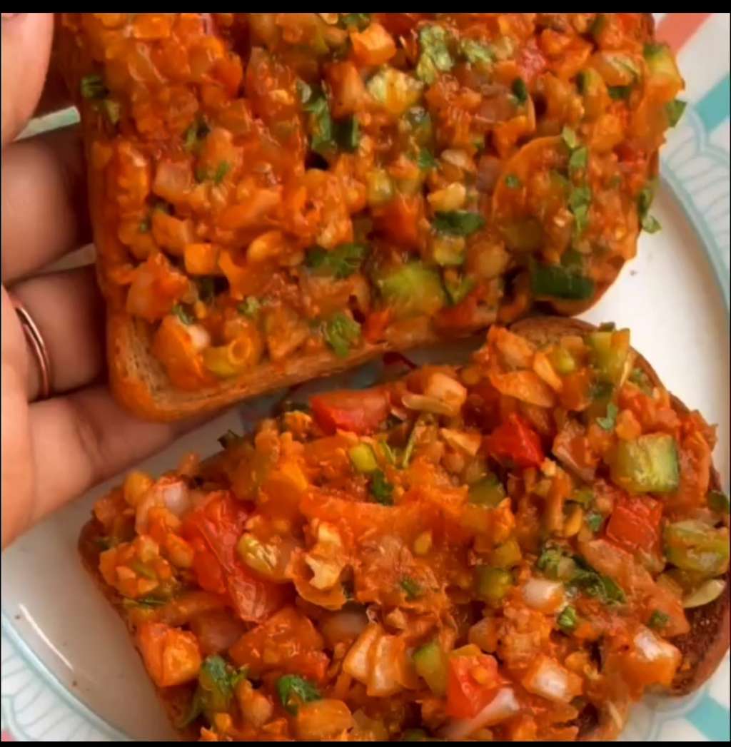 Chickpea toast