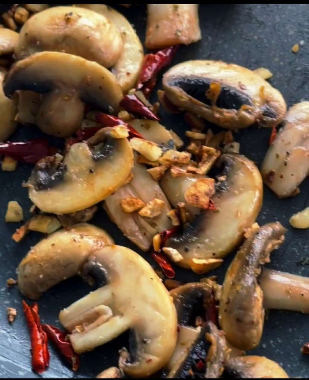 Mushroom stir fry 