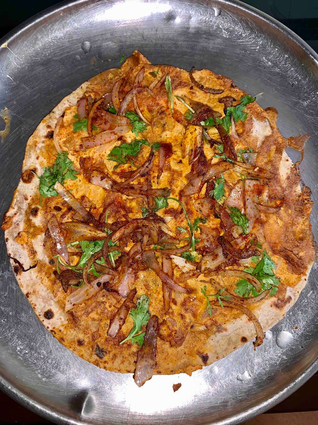 Egg white Paratha