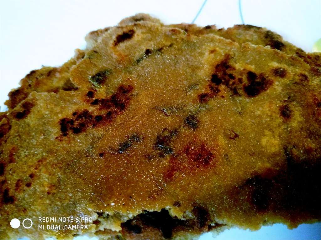 Masala soya parantha