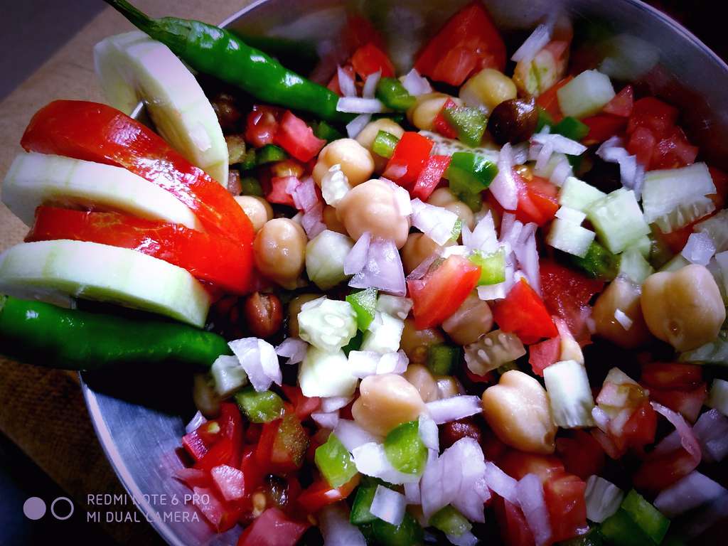 Chole chaat/ Chana Chaat