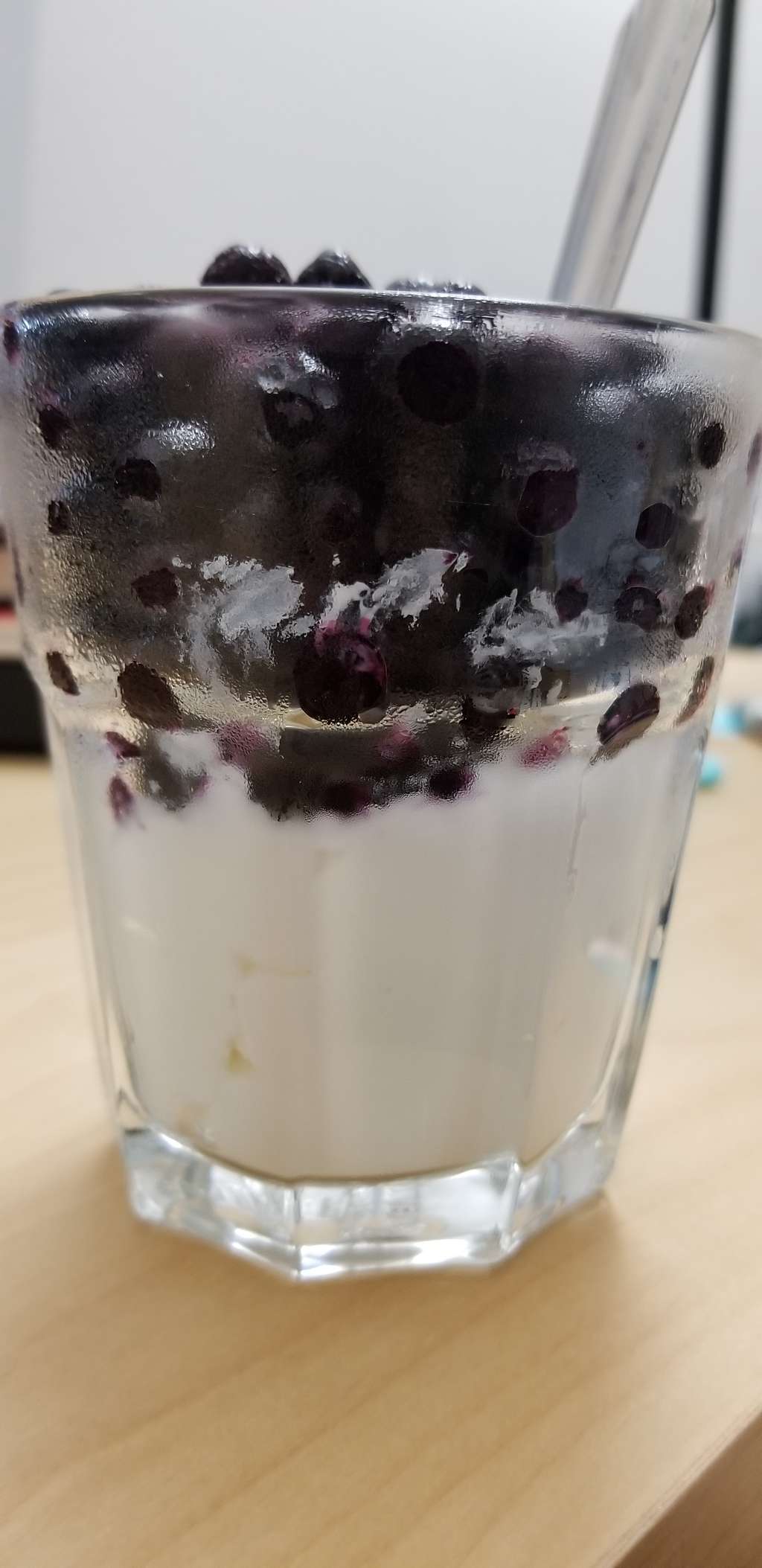 Blueberry yogurt 
