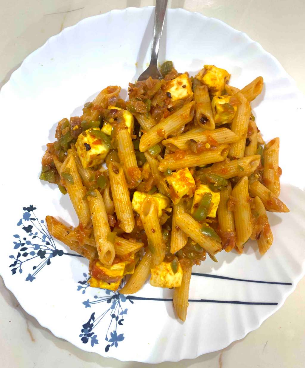 Paneer Pasta recipe