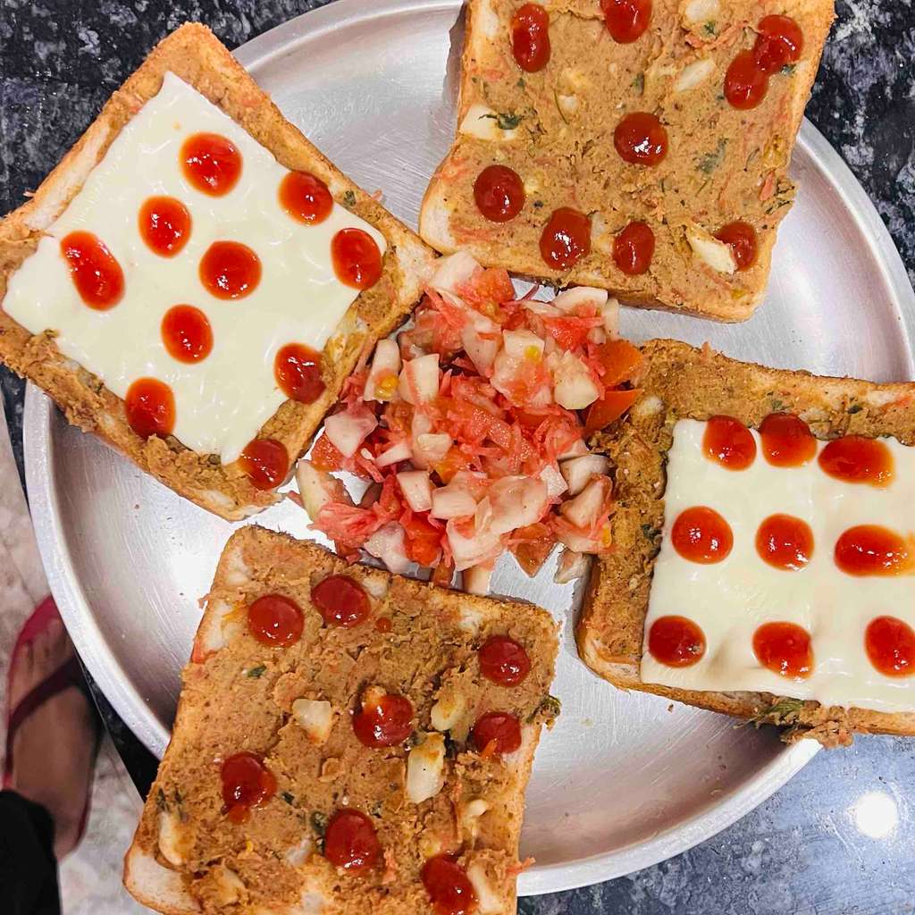 Bread Sandwich with Soya