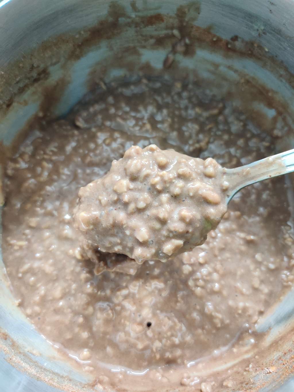 whey protein oatmeal with peanut butter