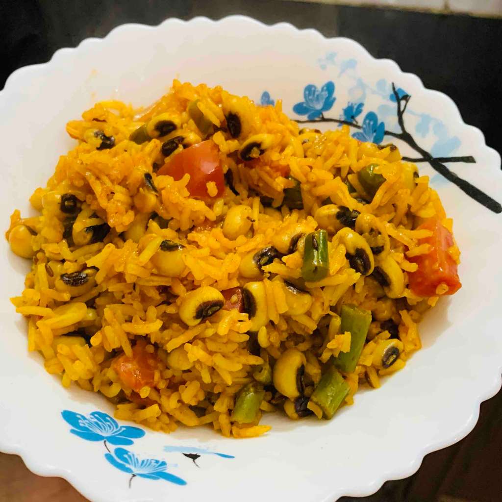 lobia pulao