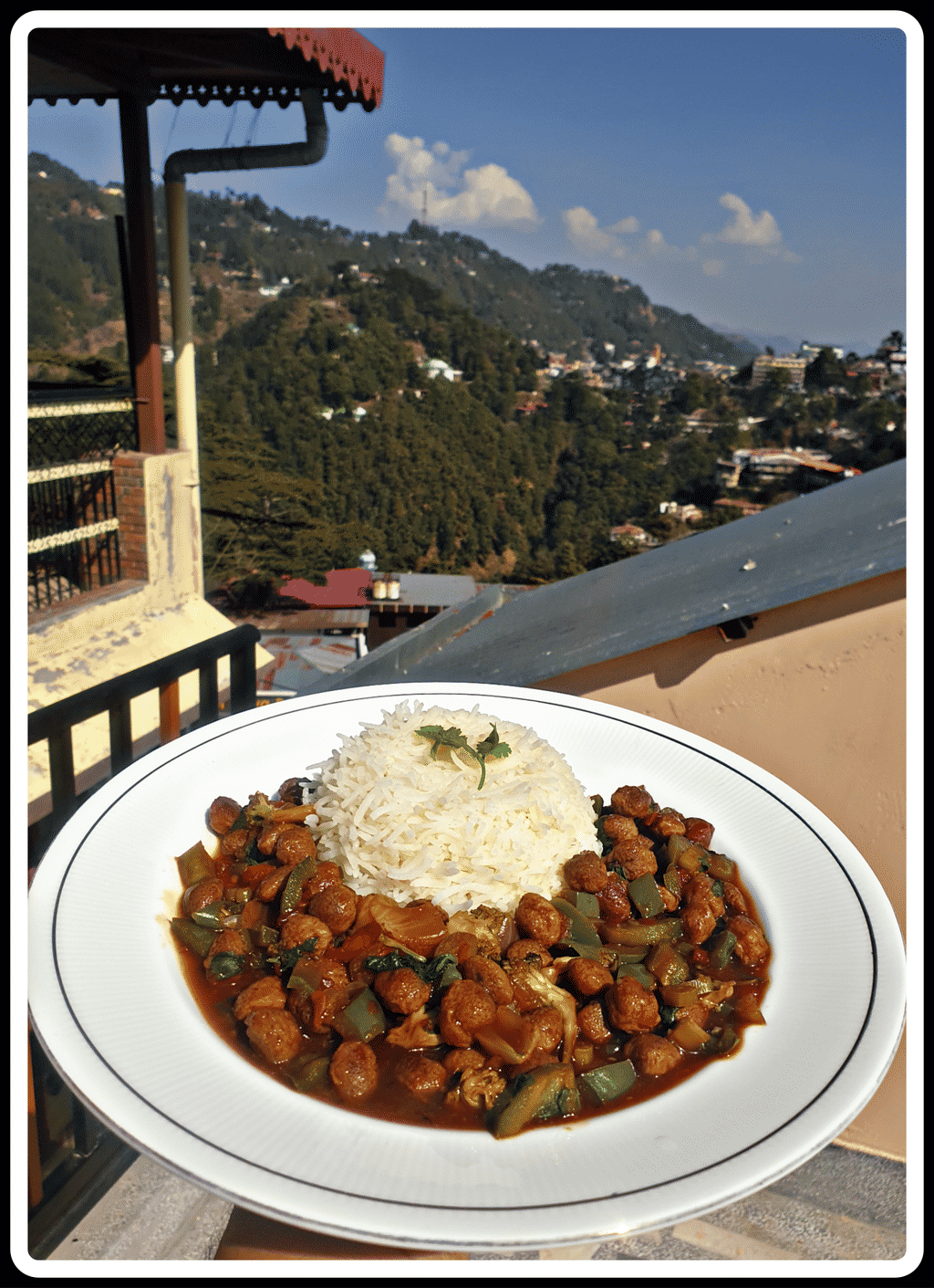 Soya Chilli & Steamed Rice
