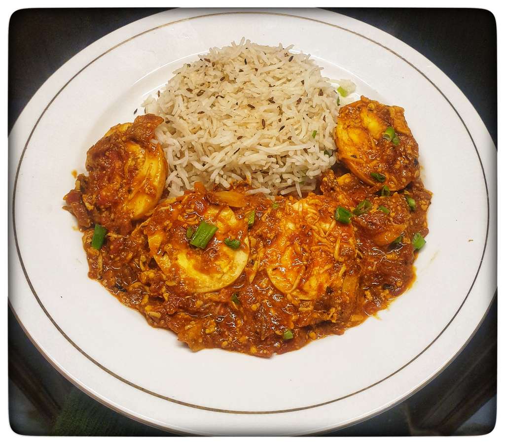 Egg Curry Rice