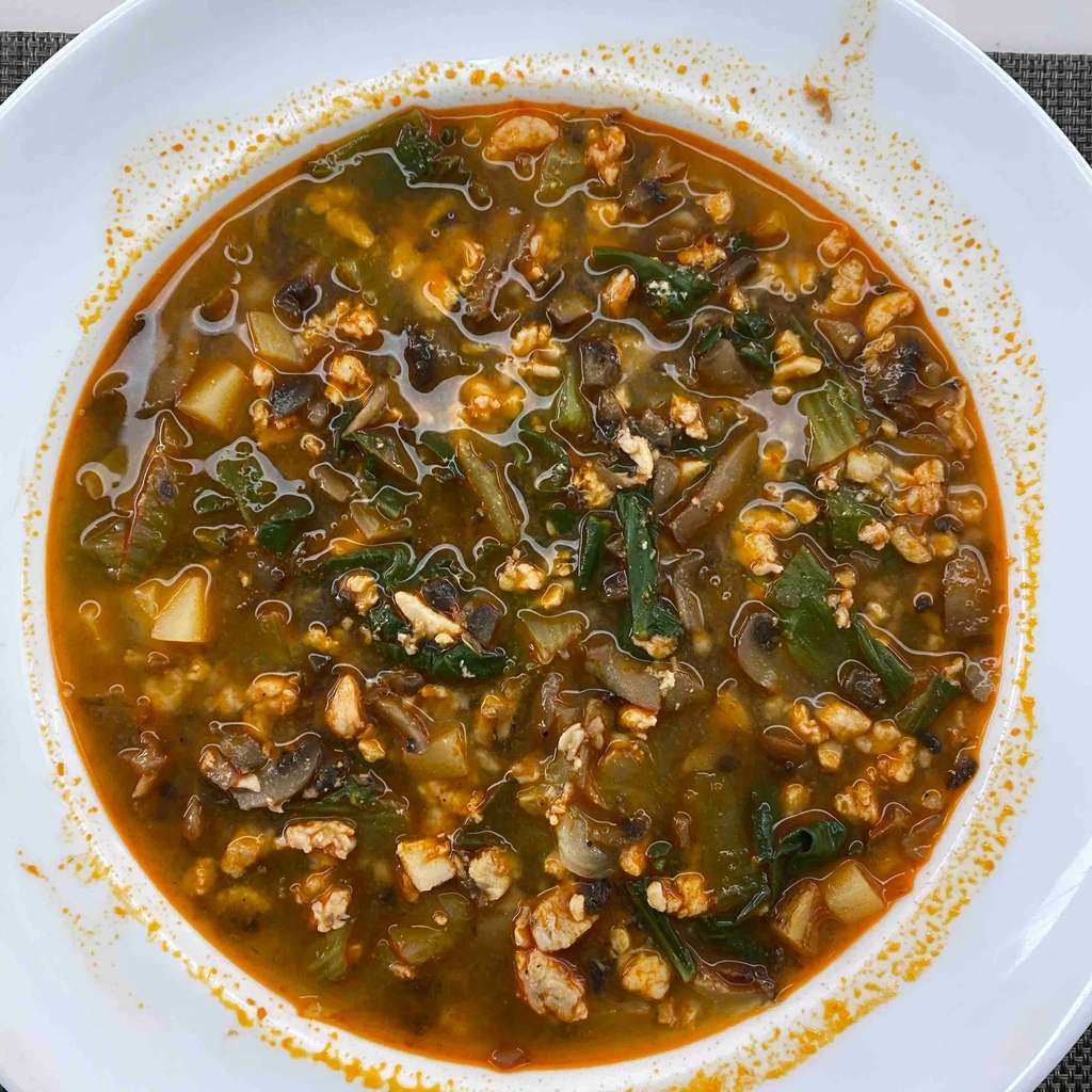 Protein loaded Minestrone Soup