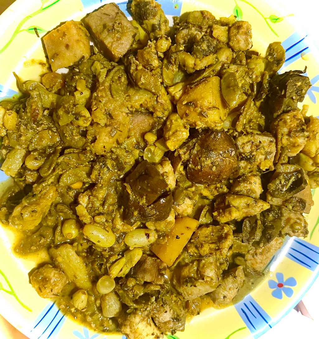 Mixed Vegetable Dish (Undhiyu)