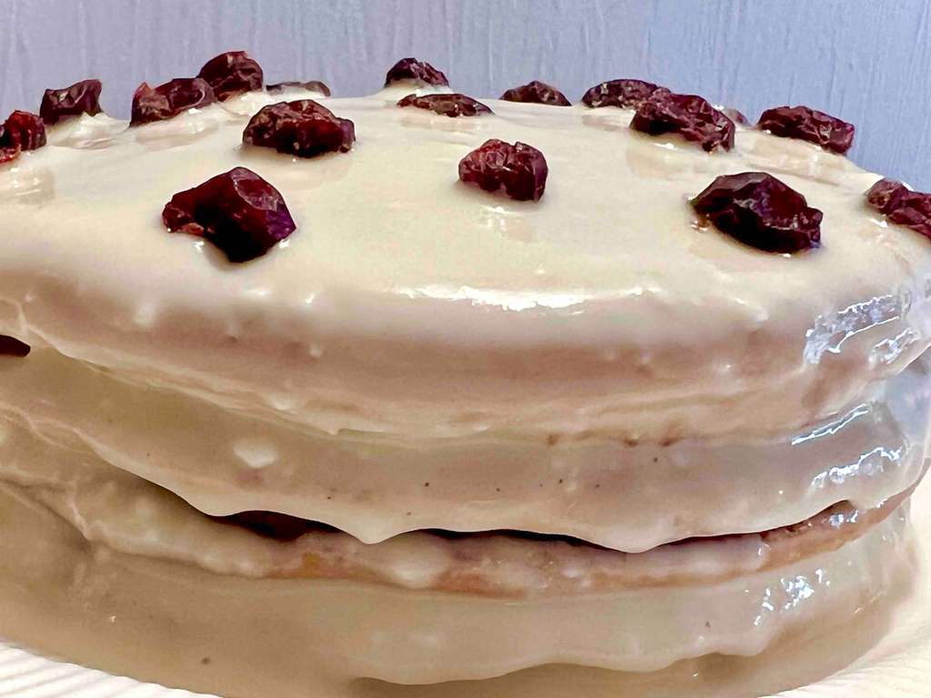 Cranberry Pancake bliss(serve-3)