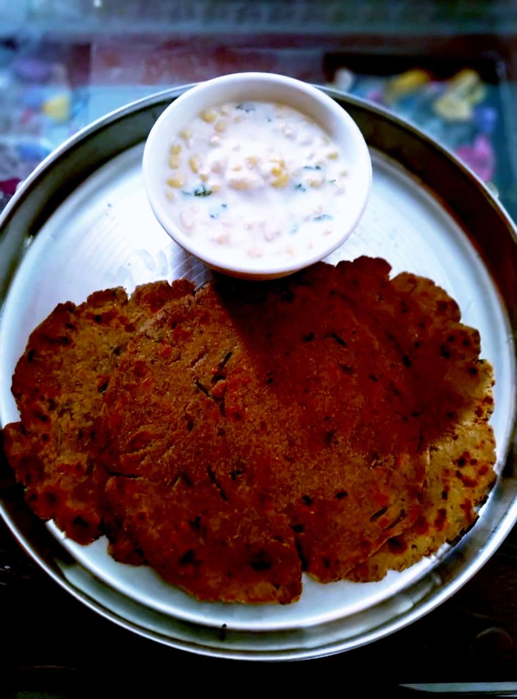 Crispy Soya Roti.