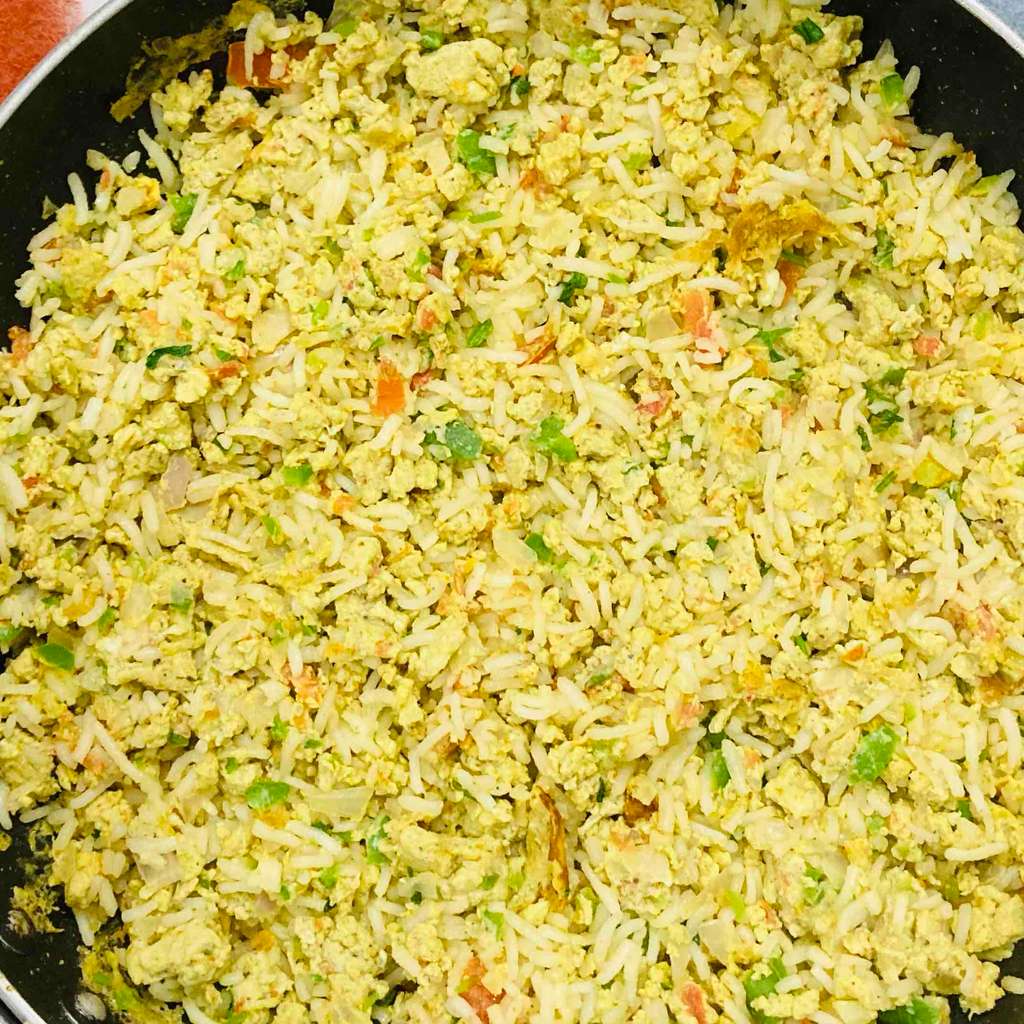 Egg Rice Bhurji