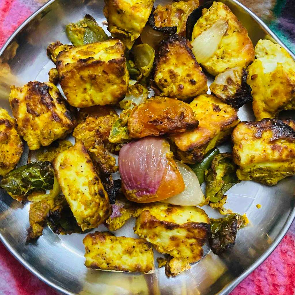 Air Fried Paneer Tikka