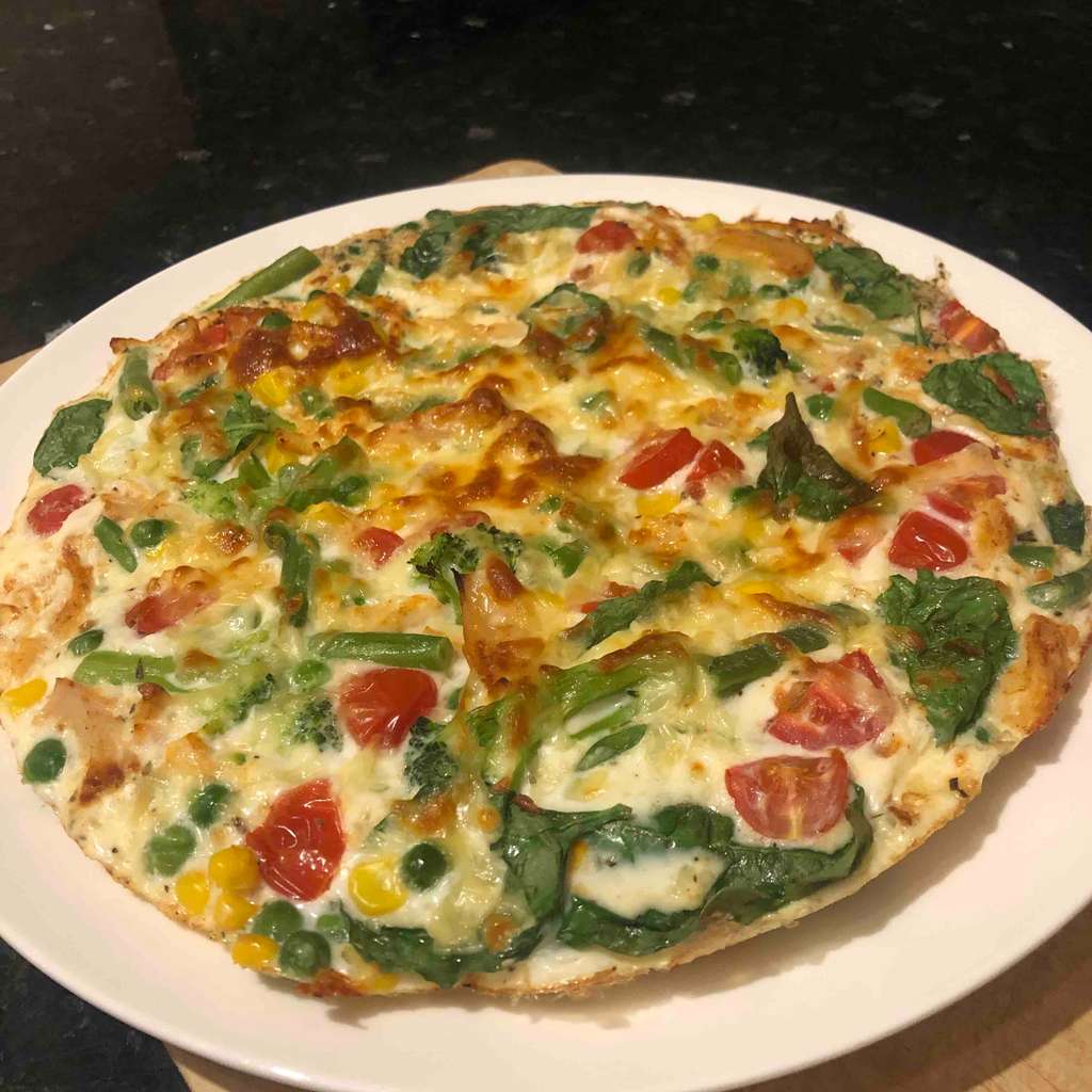 Tandoori Chicken & Veg Egg White Omelette