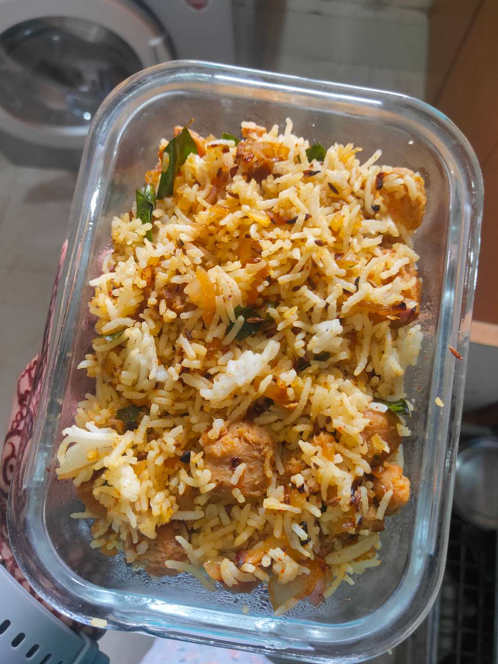 soya biryani