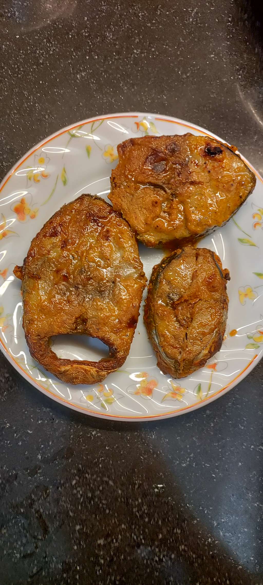 Air fried Tuna fish
