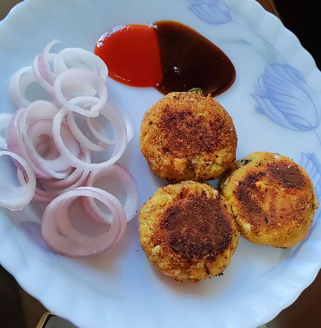 shakarkandi paneer kebab