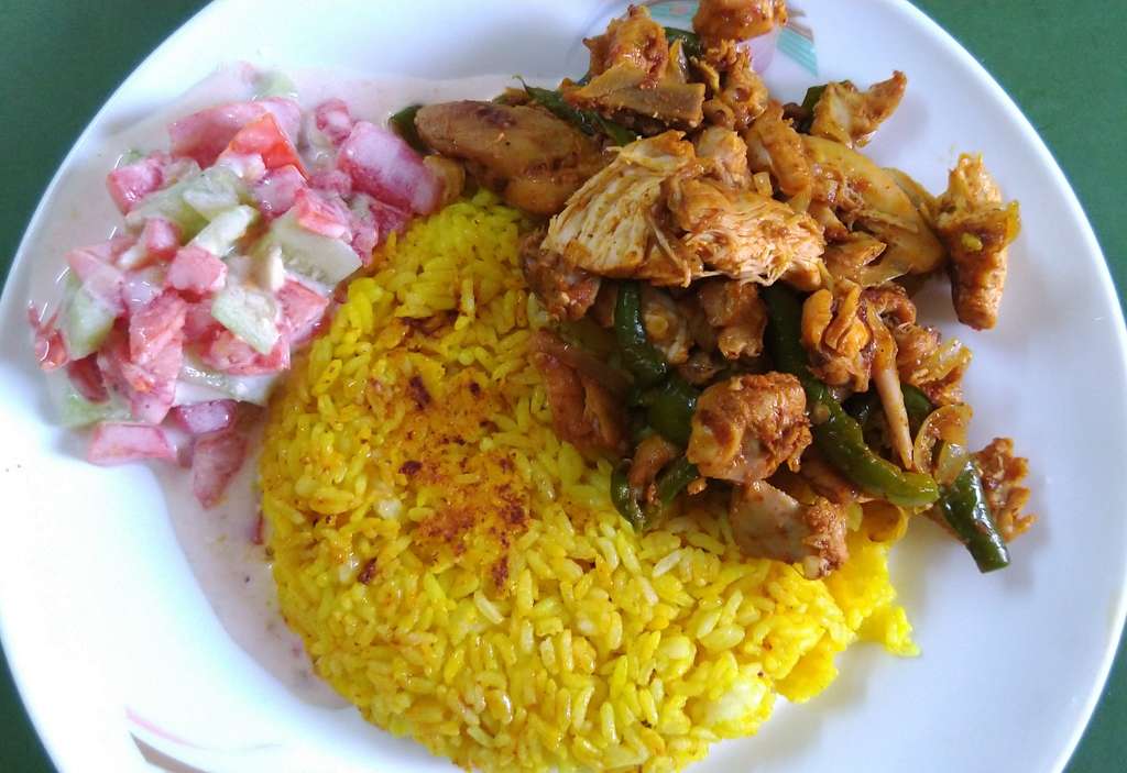 Chicken and Rice - Middle Easter style