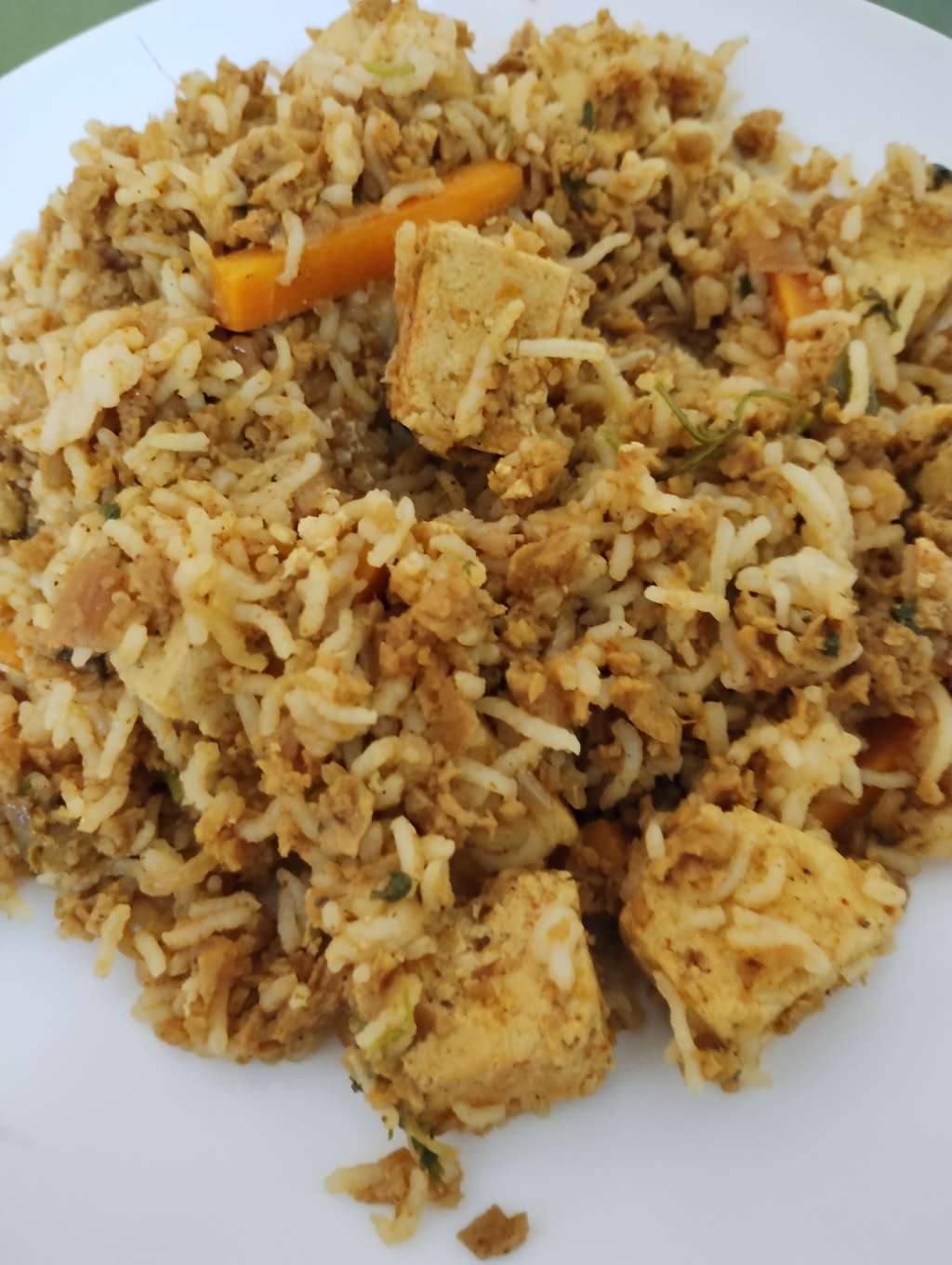 Soya Tofu Pulav