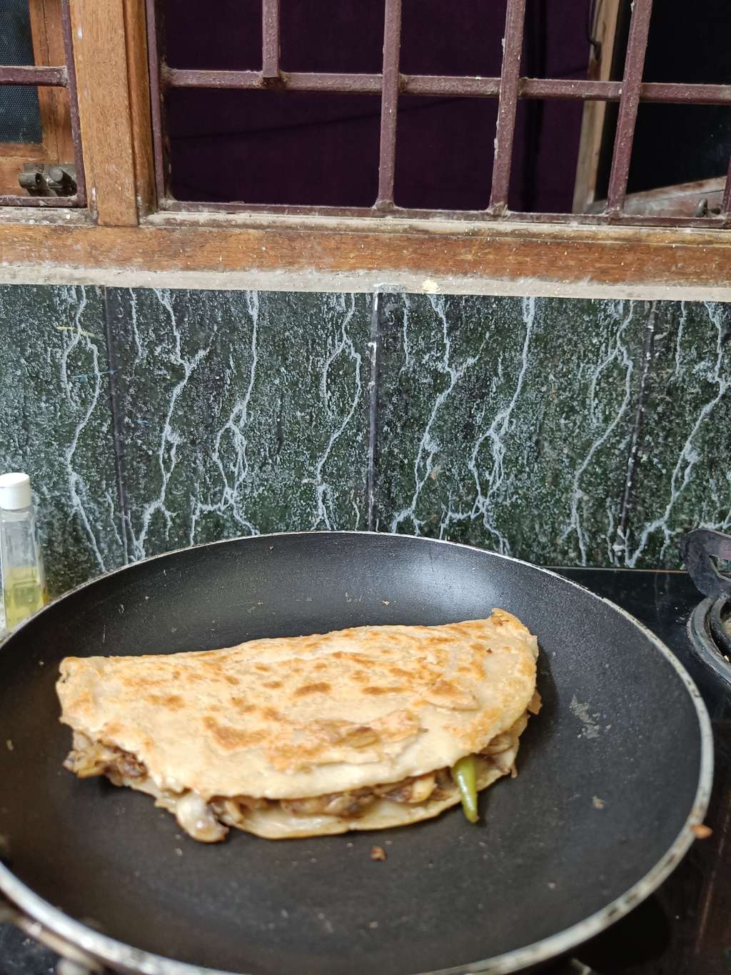 Mushroom Quesadilla