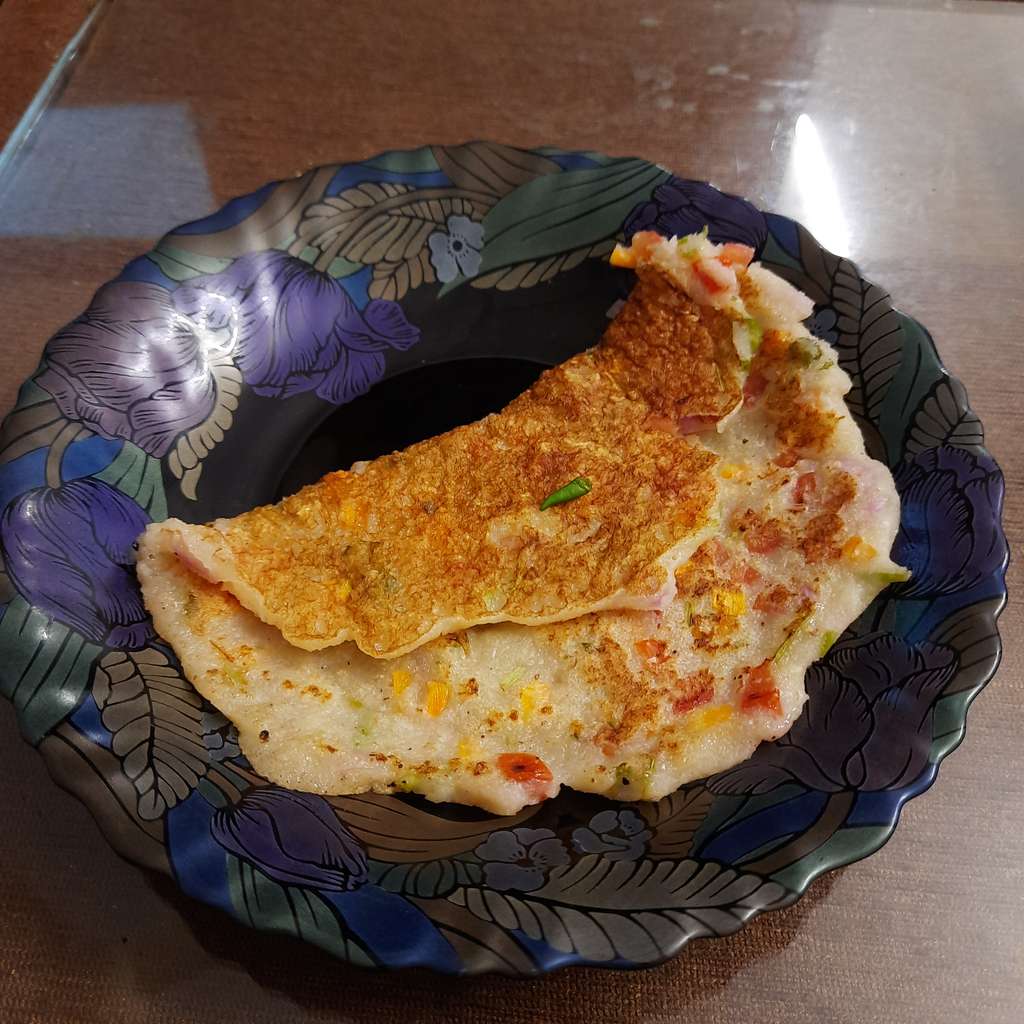 Vegetable Uttapam