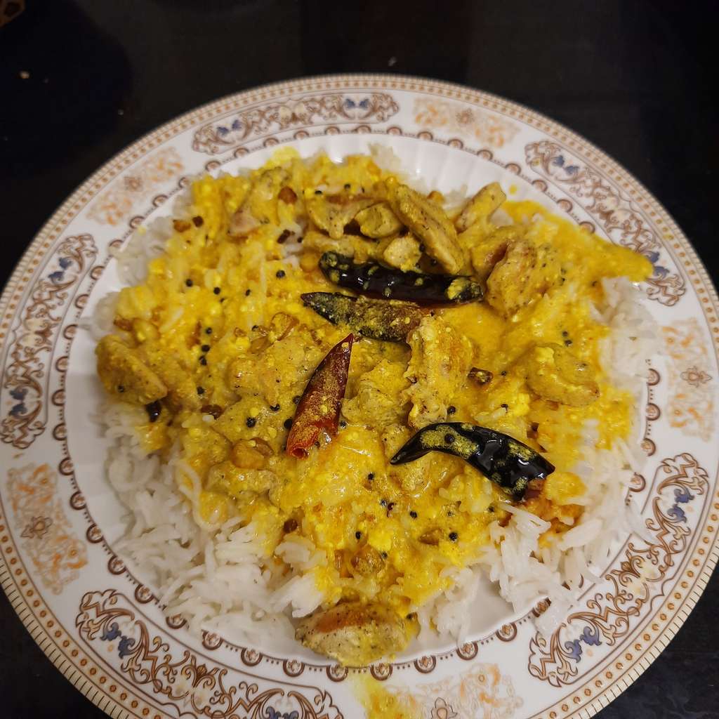 Kadhi Chicken Chawal
