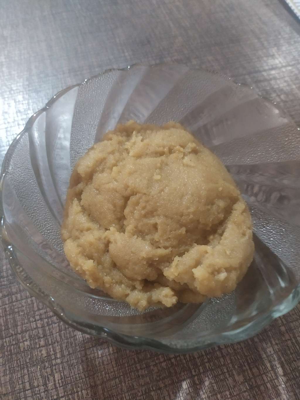Soya and semolina halwa