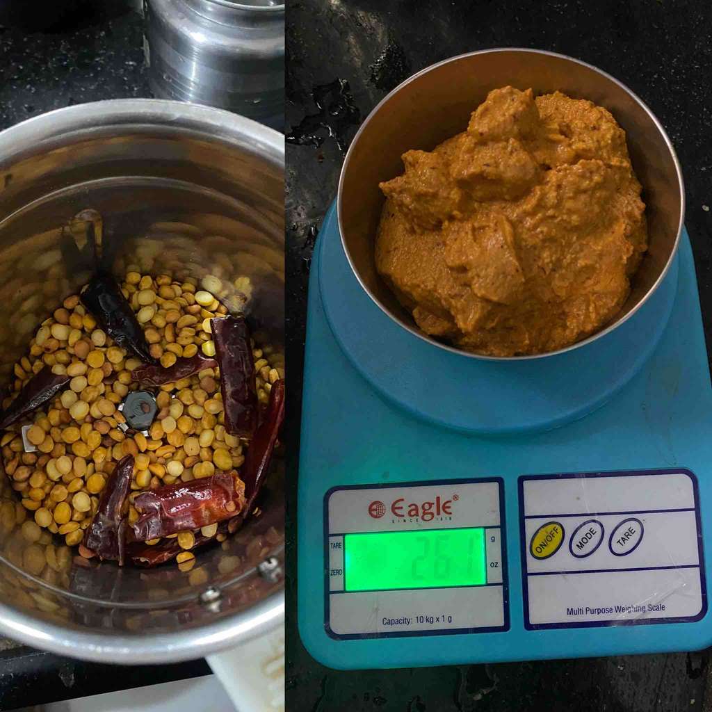 simple Chanadal Chutney 