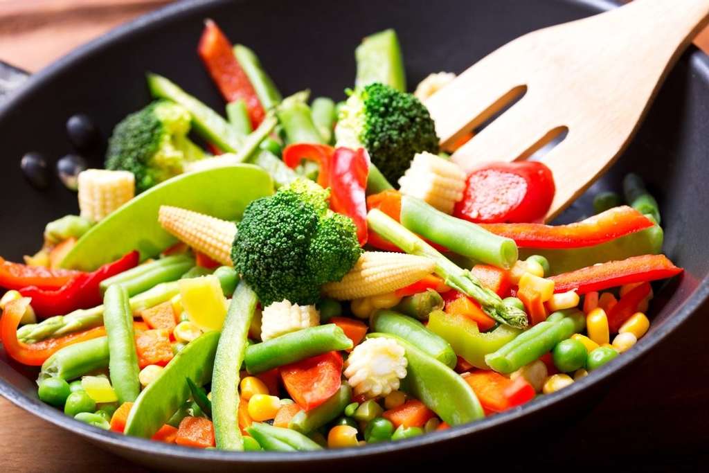 Stir-Fried Vegetables in Soy, Chili and Garlic
