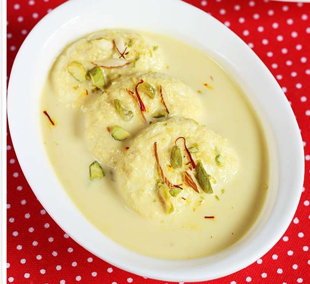 Rasmalai(homemade)