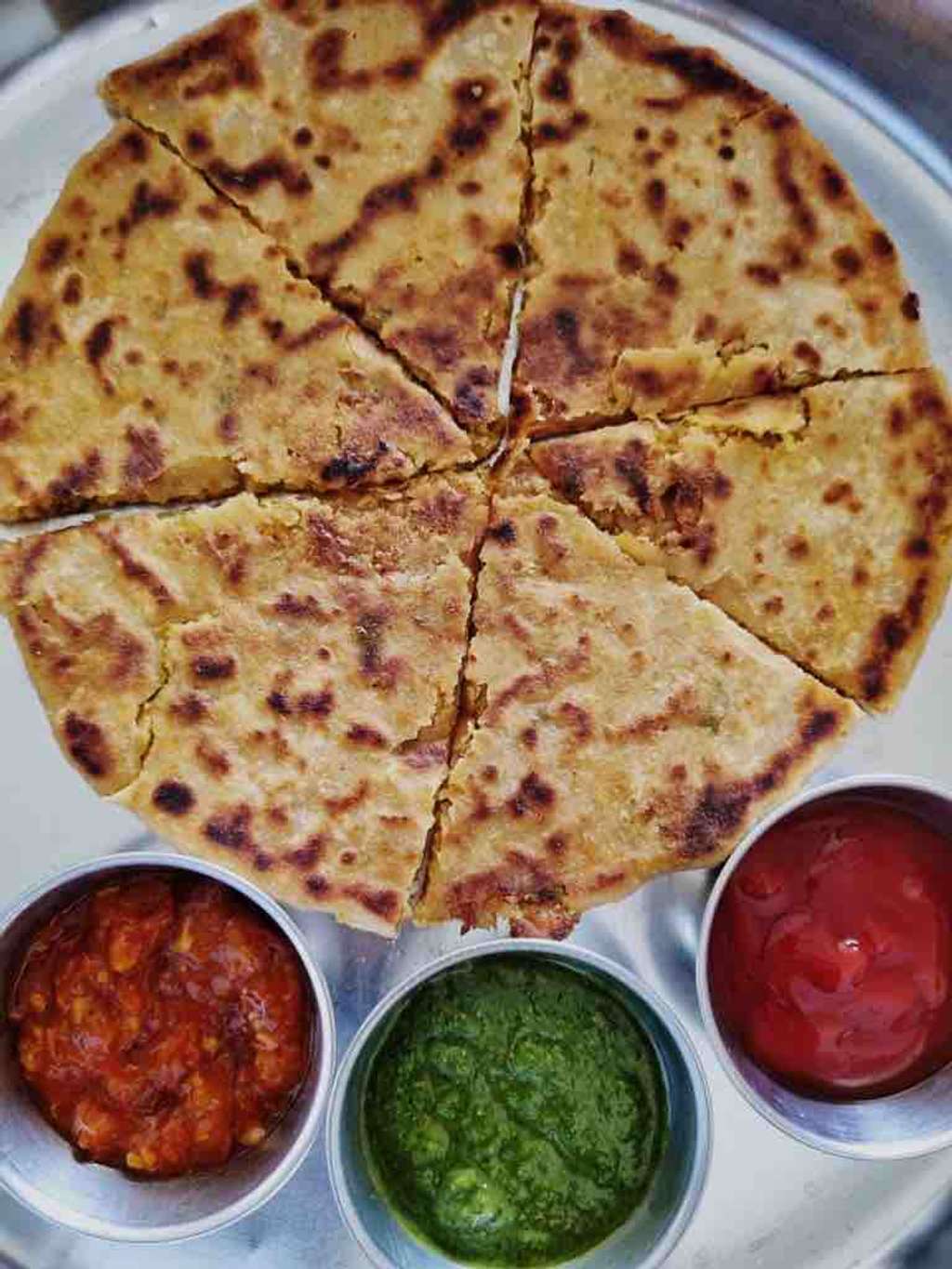 SOYA CHUNKS PARATHA