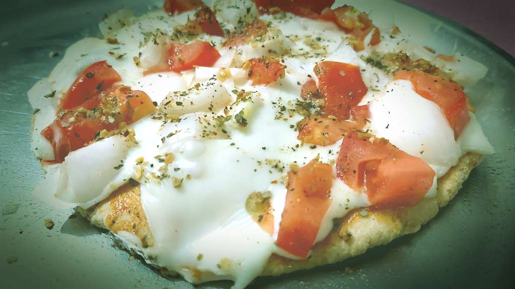 Pizza with Soya flour 