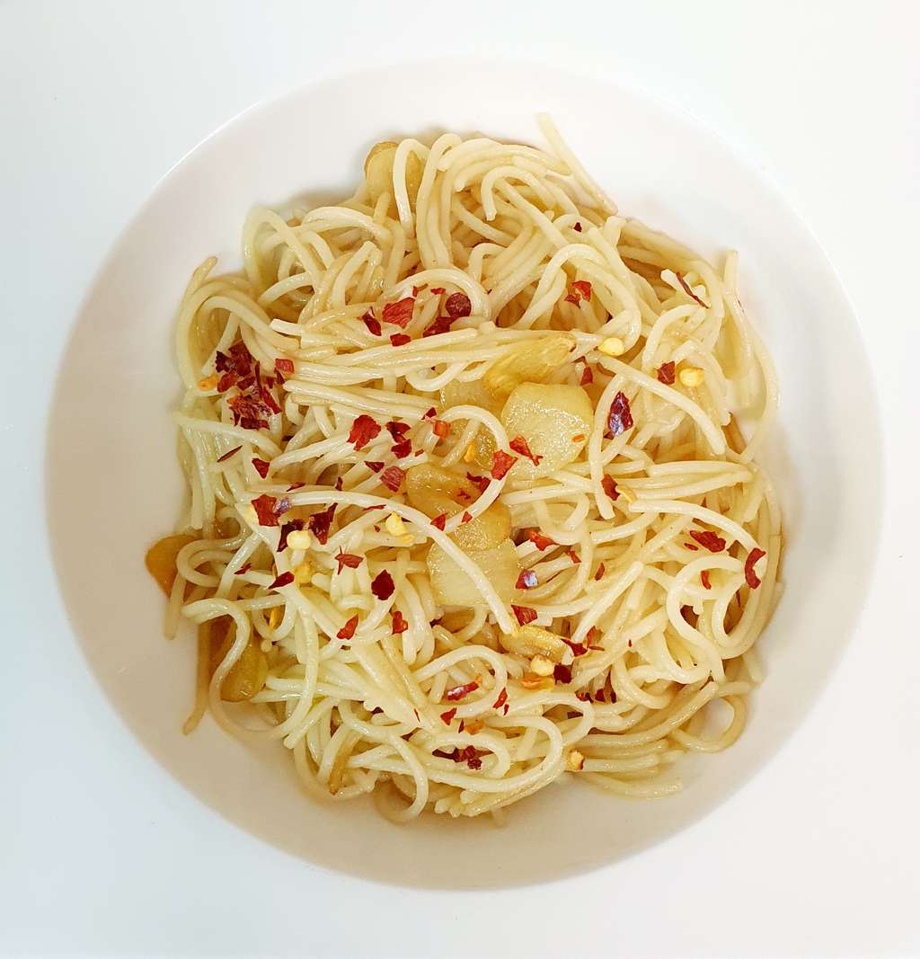 Sphagetti aglio e olio
