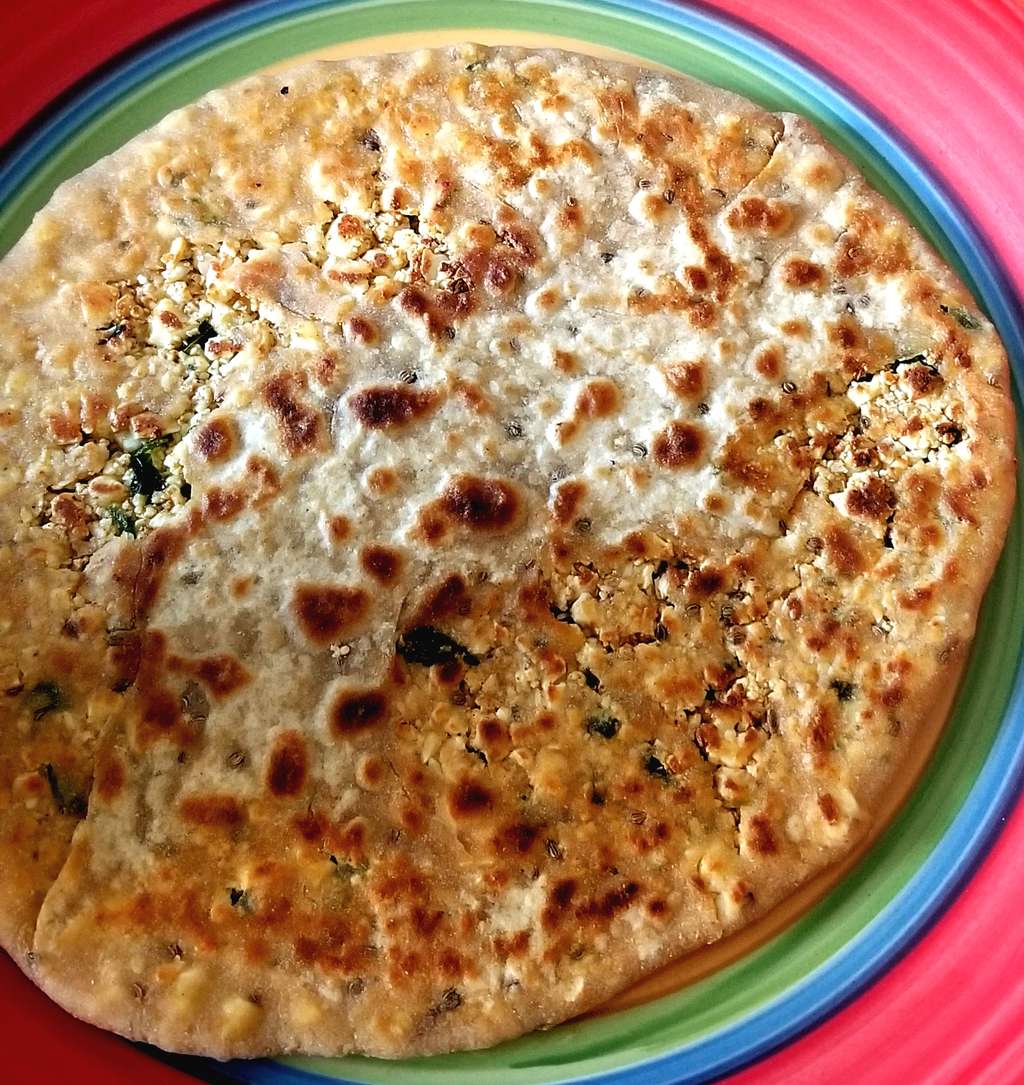 Paneer paratha