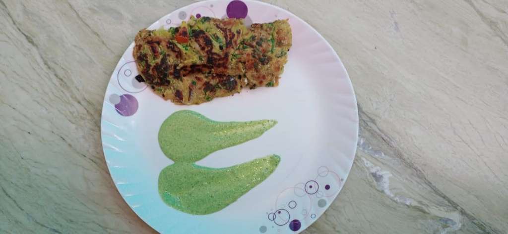 Cheese chilla