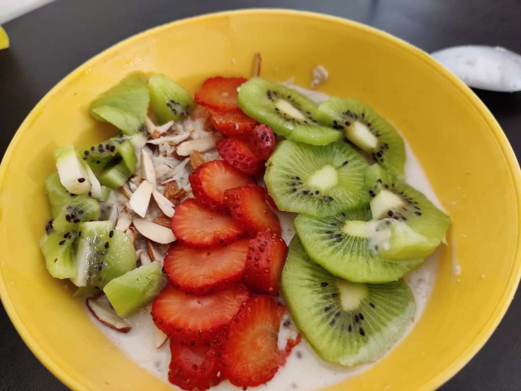 Fruits Oats Meal Bowl