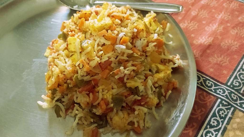 Veg Fiesta Paneer Rice 