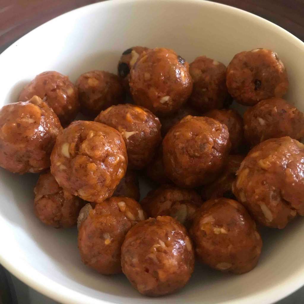No bake protein bites