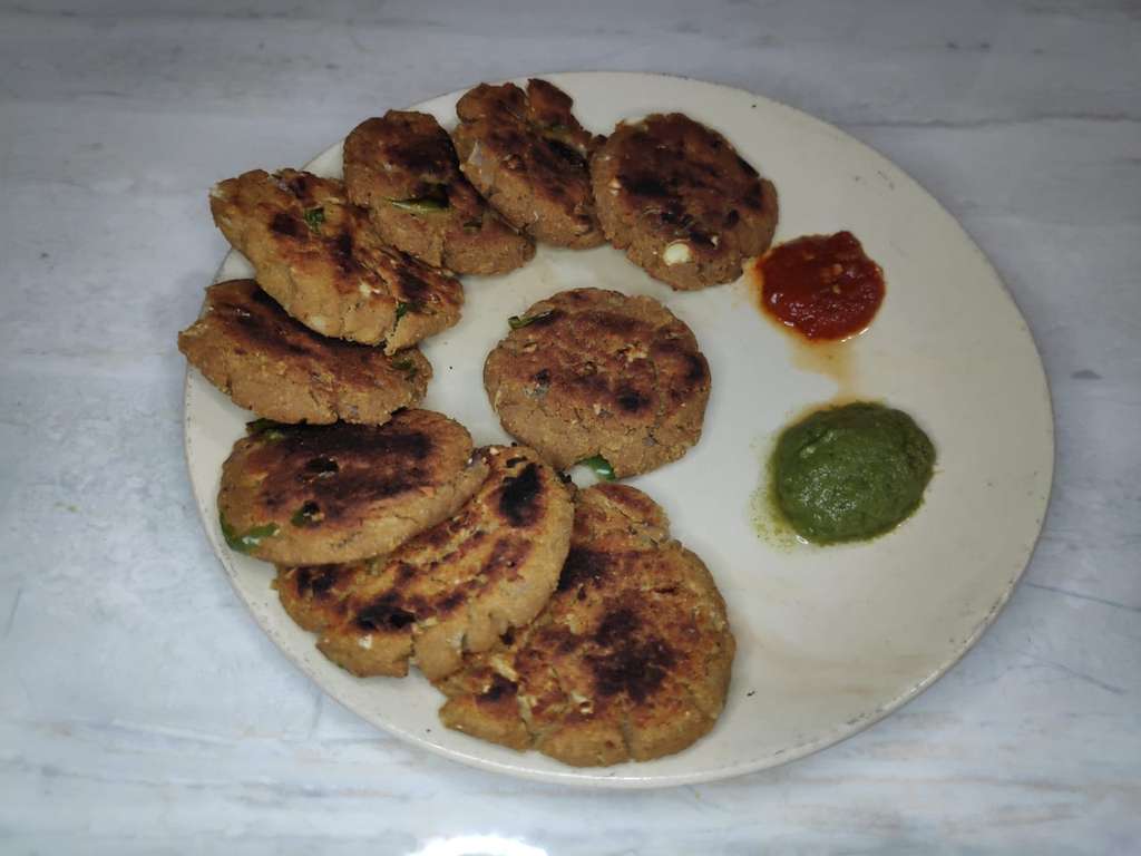 soya tikki(soya kabab)
