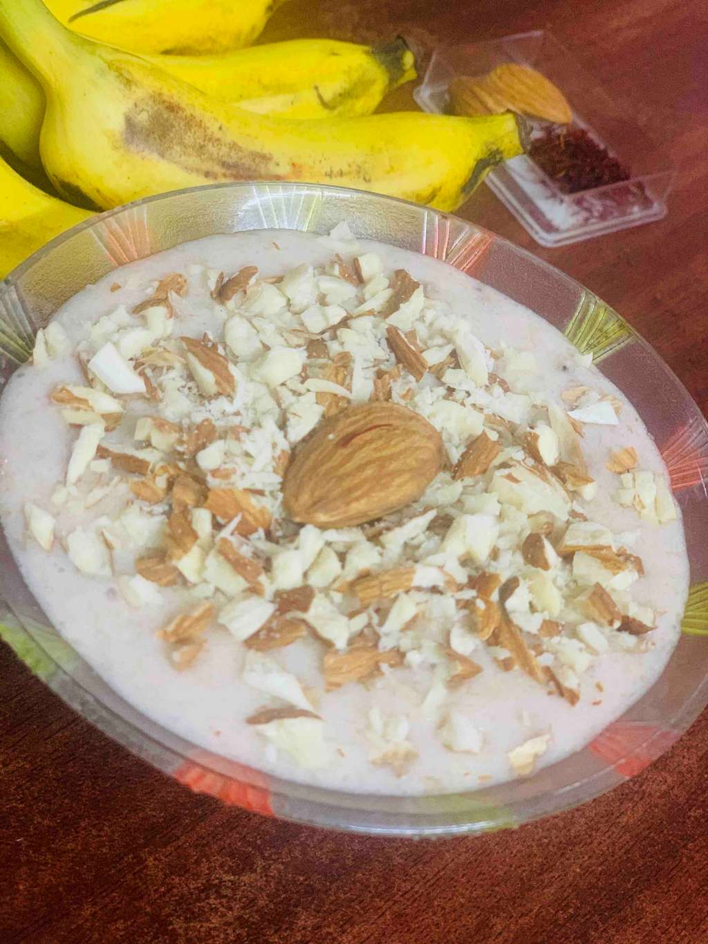 Banana Yogurt protein dessert