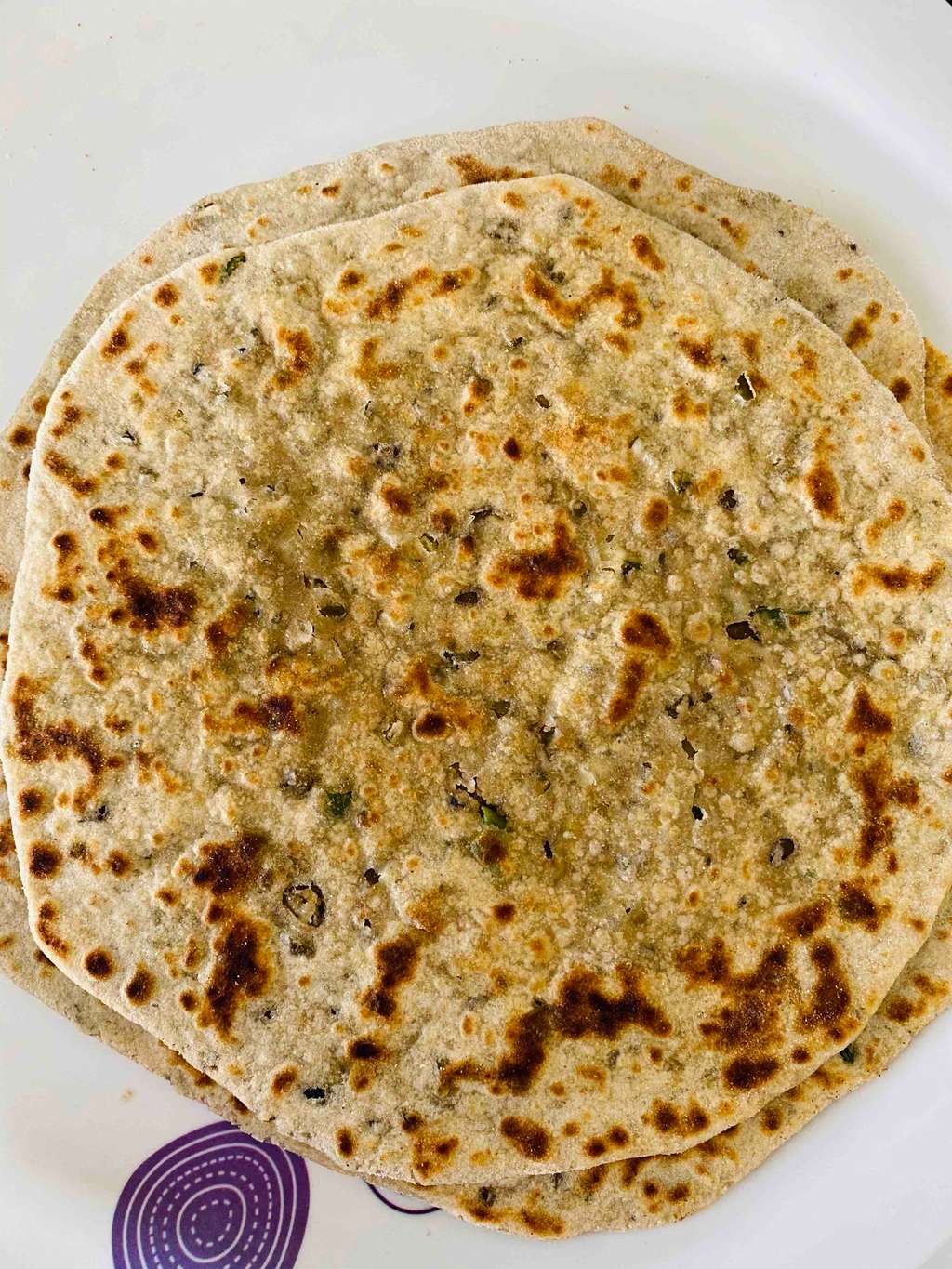 Green Gram Paratha