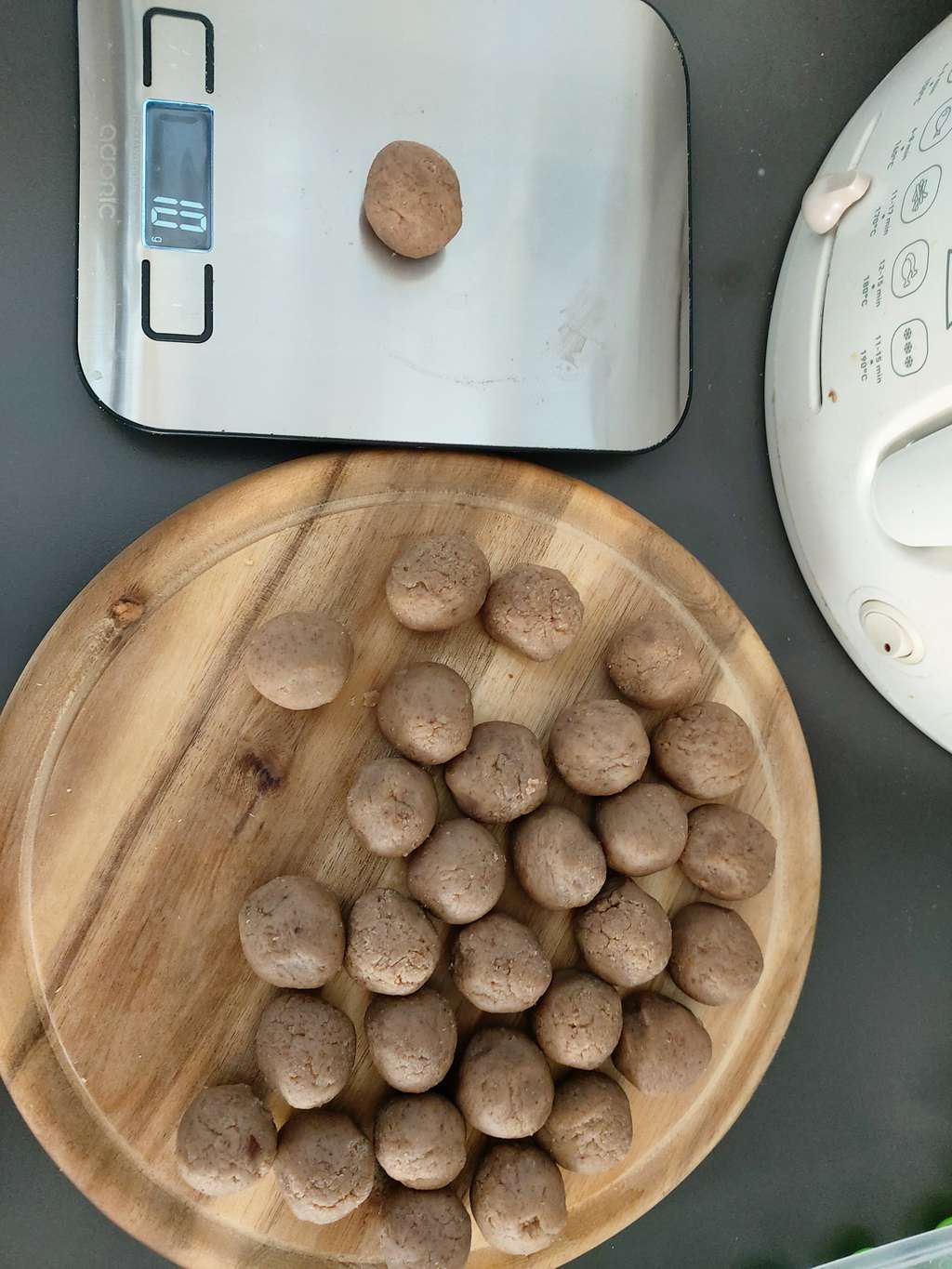 Walnut and Almond Laddu