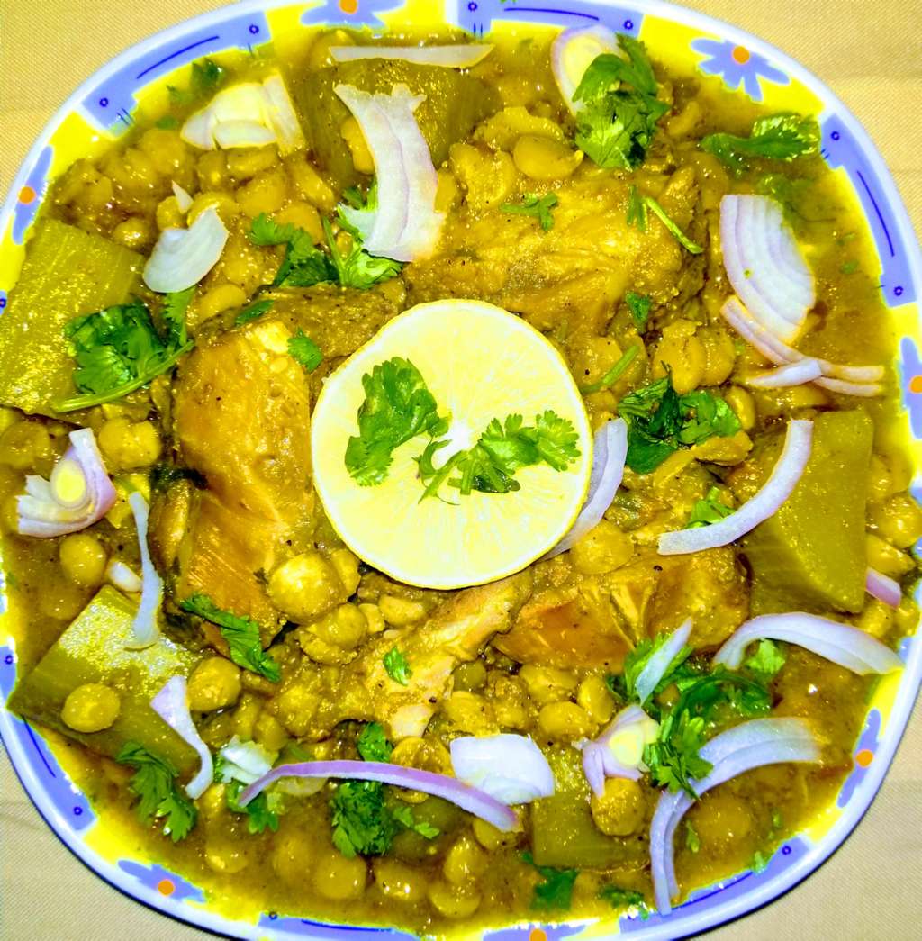 Split bengal gram Curry