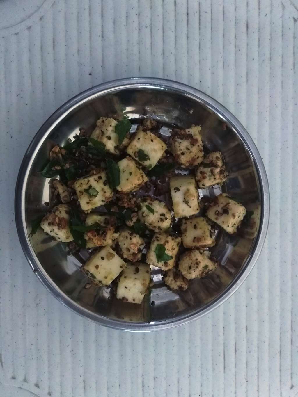 Paneer Garlic Pepper dry