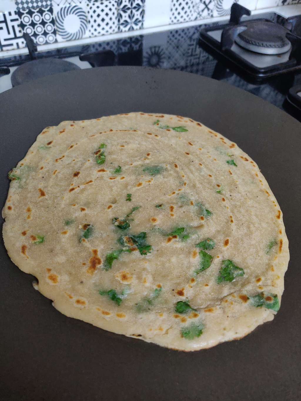 No-Knead Rotis/paranthas