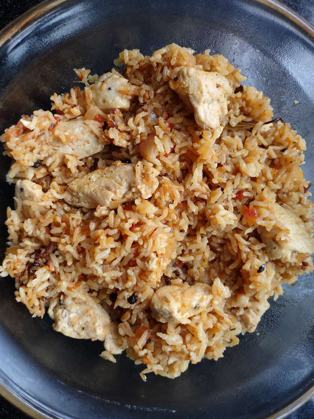 Quick Healthy Chicken Masala Rice 